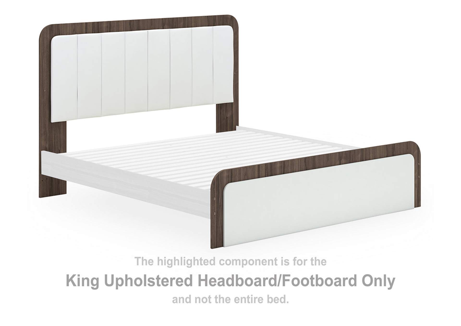 Kendanport King Upholstered Bed image 11