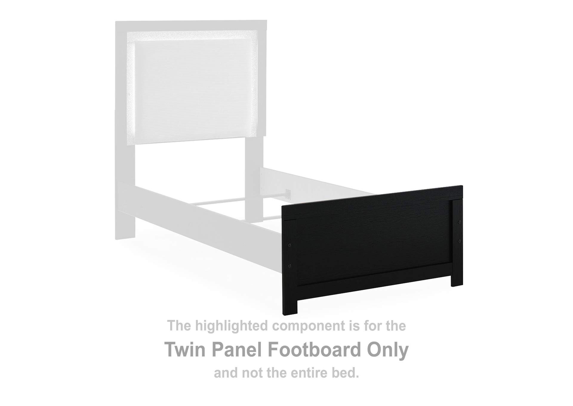 Maeling Twin Upholstered Panel Bed image 7