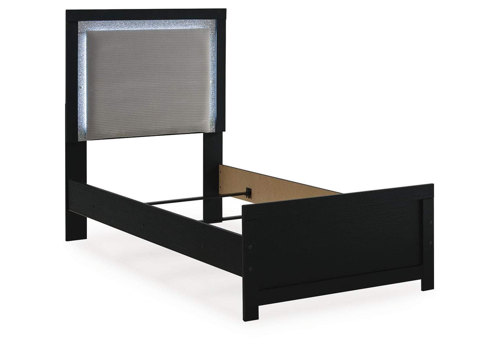 Maeling Twin Upholstered Panel Bed image 4