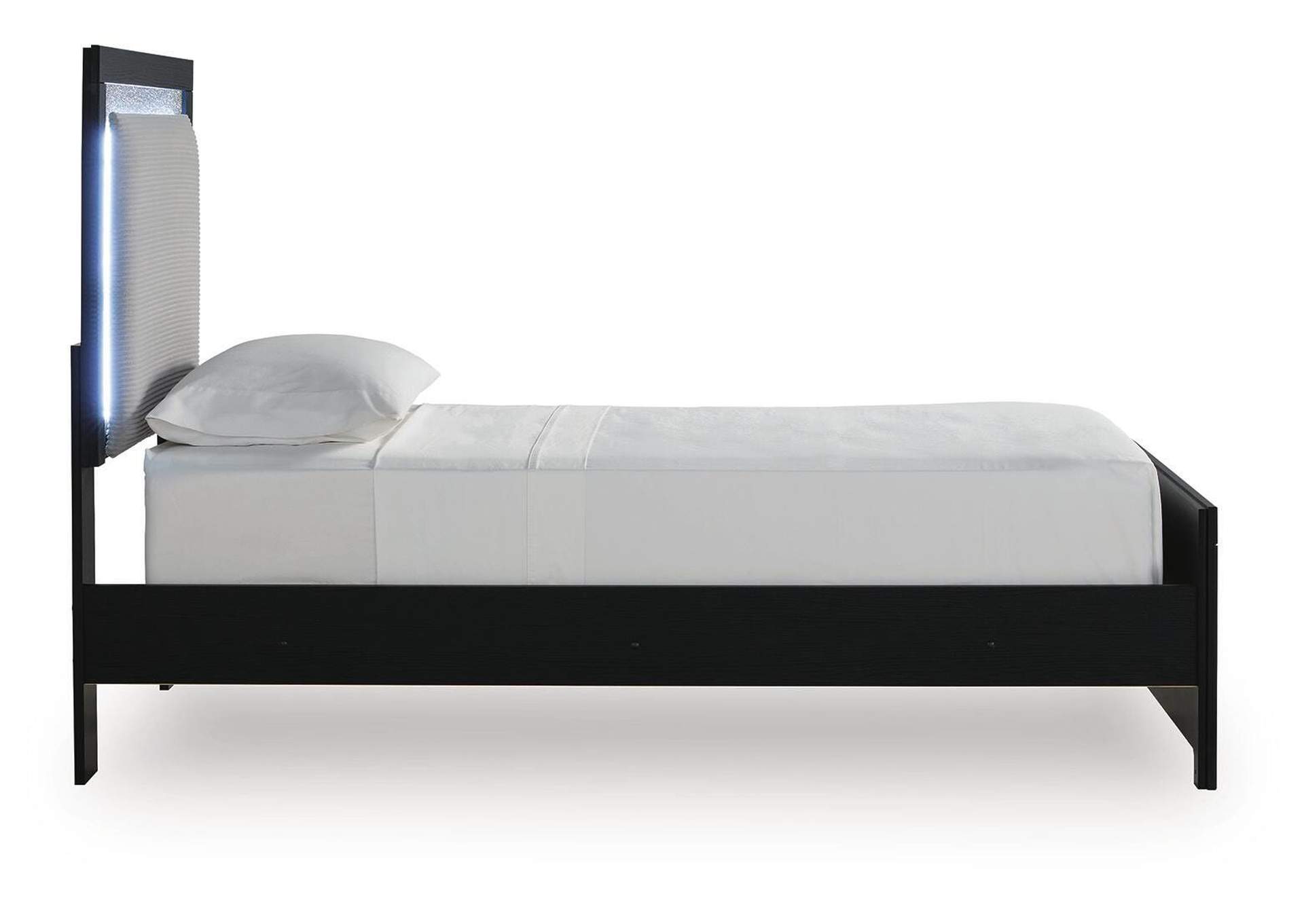Maeling Twin Upholstered Panel Bed image 5