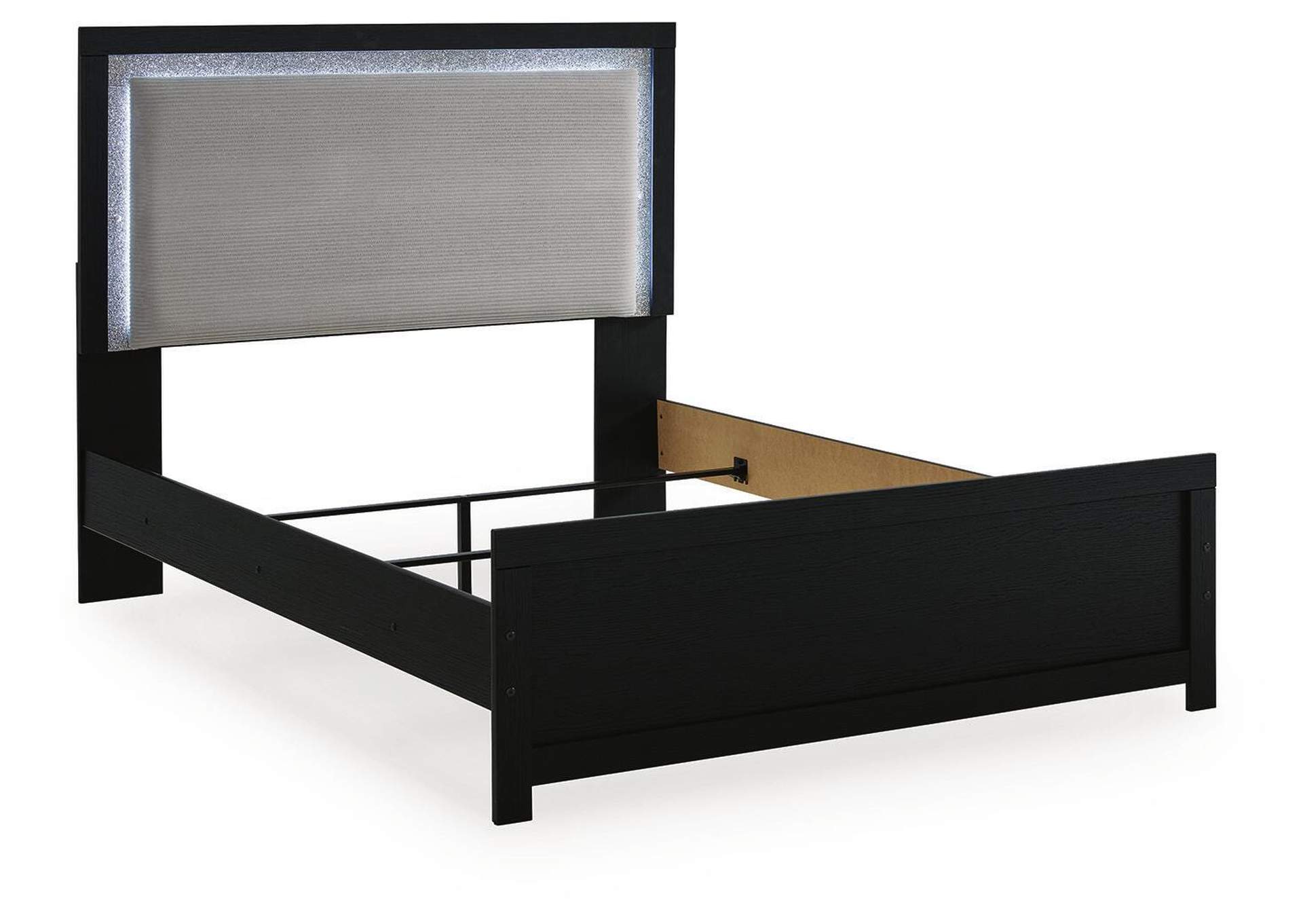 Maeling Queen Upholstered Panel Bed image 4