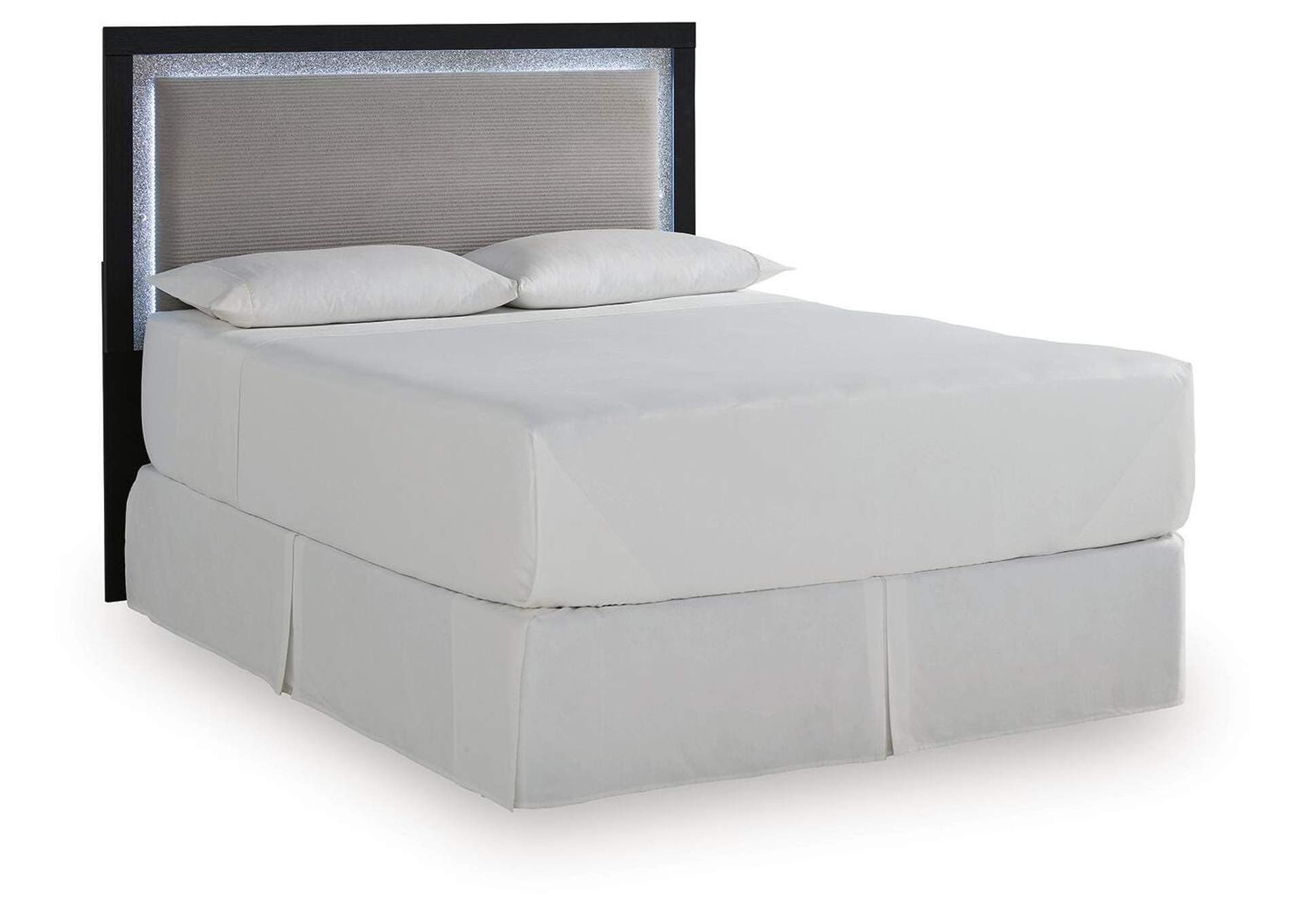 Maeling Queen Upholstered Panel Bed image 9
