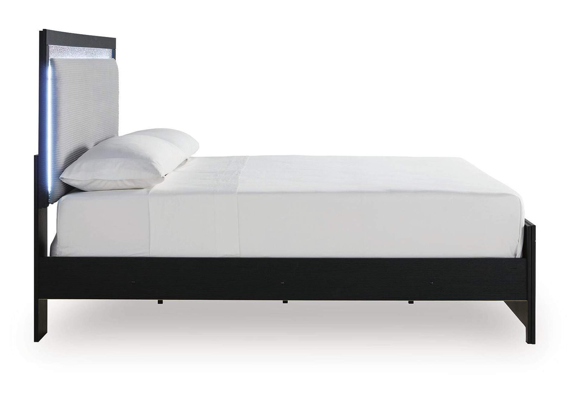 Maeling King Upholstered Panel Bed image 5