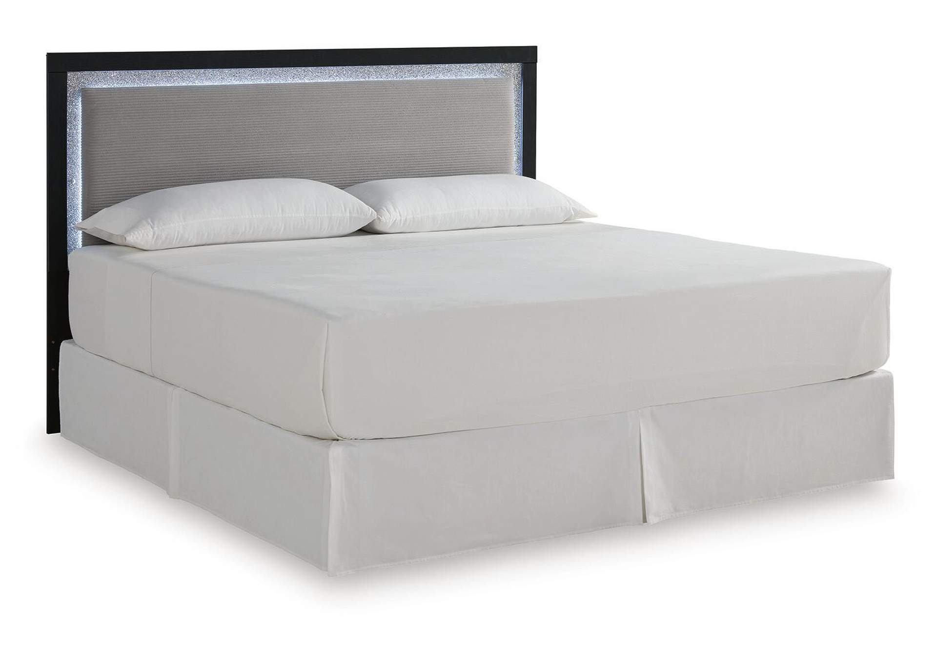 Maeling King Upholstered Panel Headboard image 1