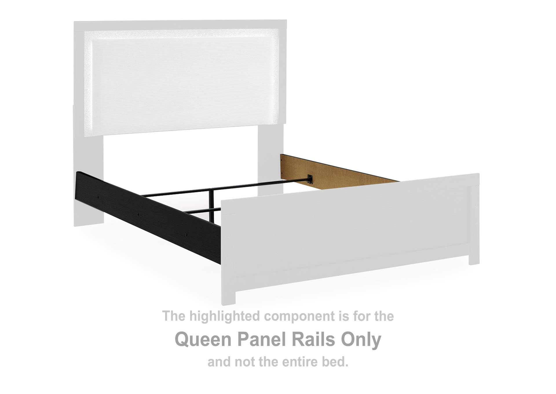 Maeling Queen Upholstered Panel Bed image 10