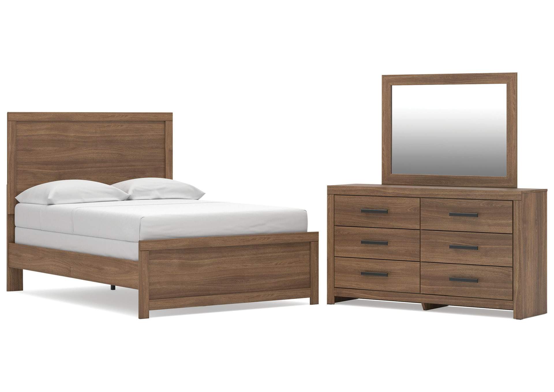 Broachmyn Full Panel Bed, Dresser and Mirror image 1