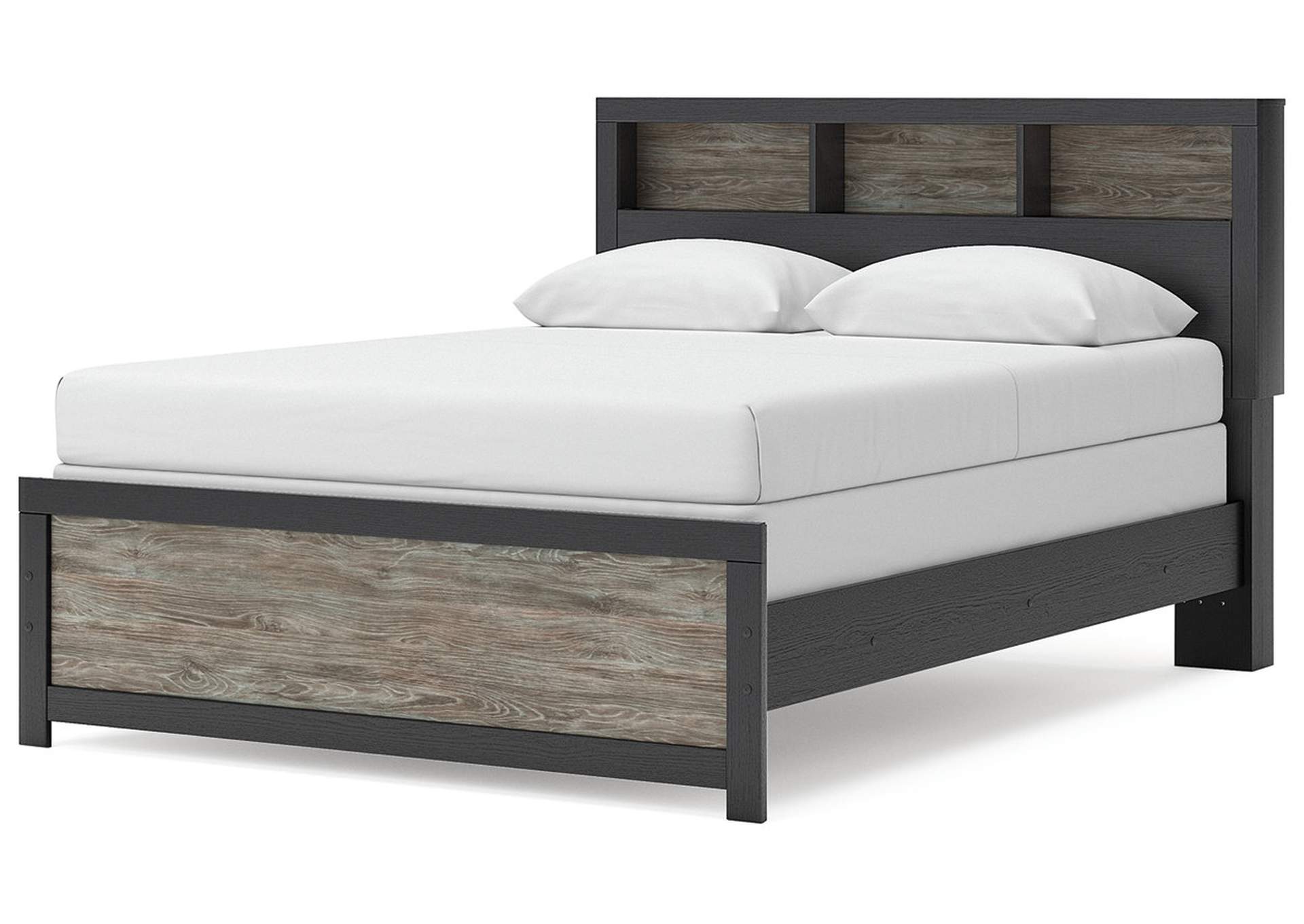 Broachmyn Queen Bookcase Panel Bed image 4