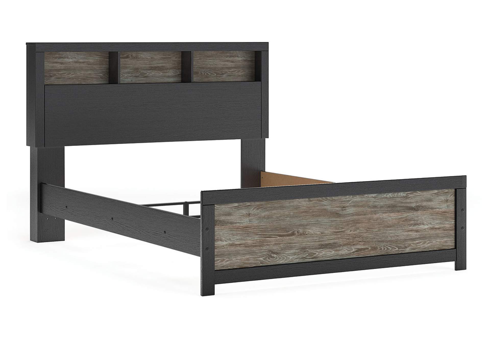 Broachmyn Queen Bookcase Panel Bed image 5