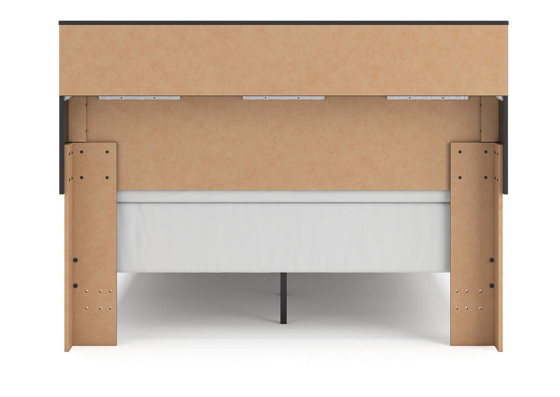 Broachmyn Queen Bookcase Panel Bed image 7