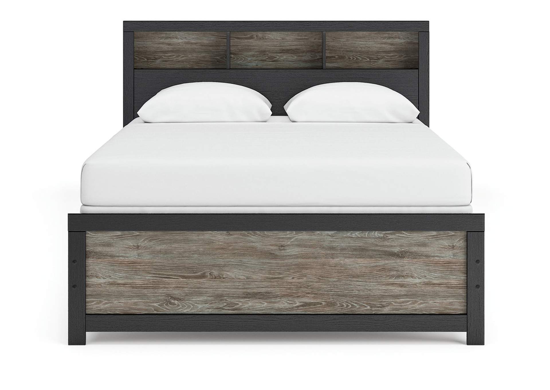 Broachmyn Queen Bookcase Panel Bed image 6