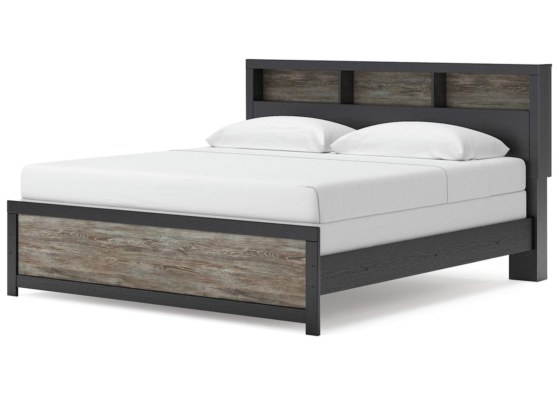 Broachmyn King Bookcase Panel Bed image 3