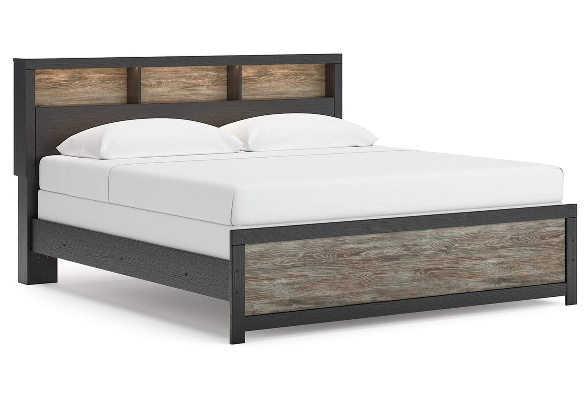 Broachmyn King Bookcase Panel Bed image 4