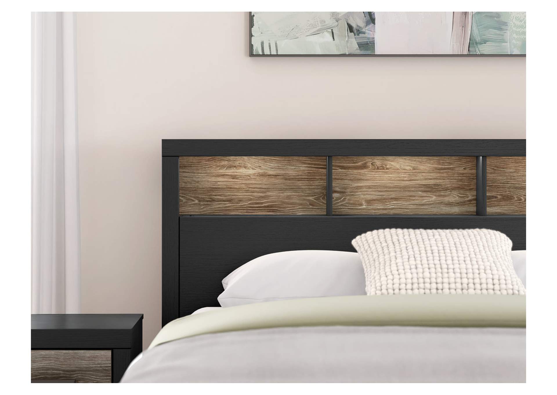 Broachmyn King Bookcase Panel Bed image 10