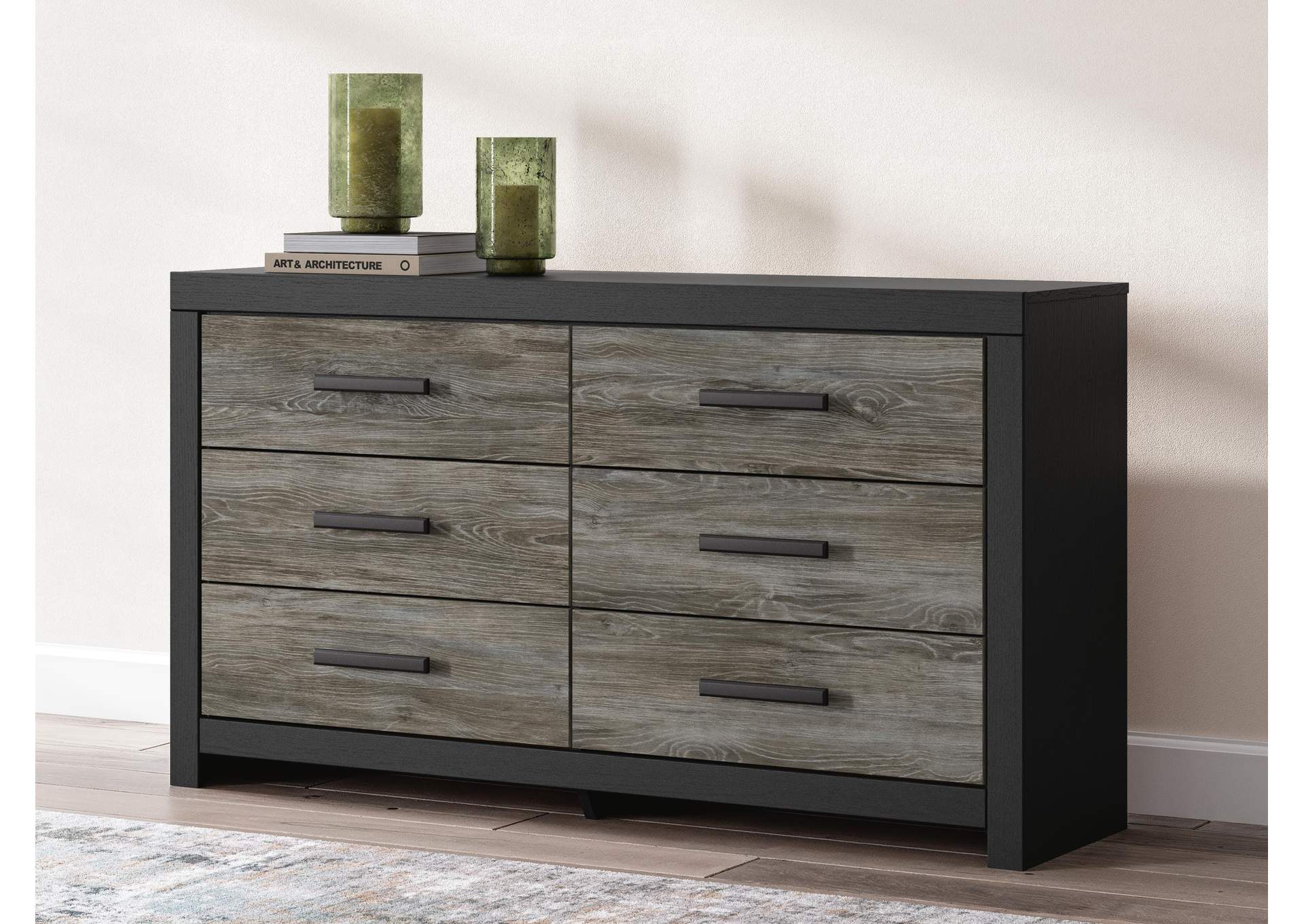 Broachmyn Queen Bookcase Panel Bed, Dresser and Nightstand image 10