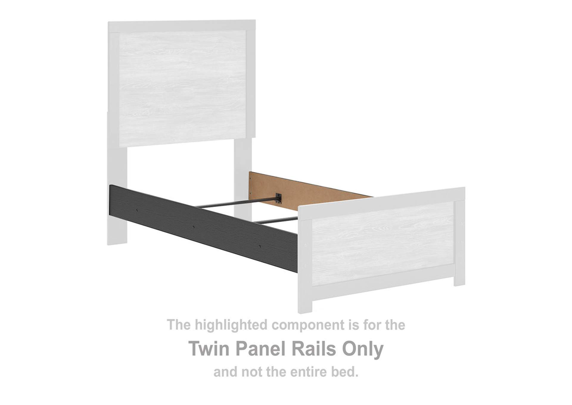 Broachmyn Twin Panel Bed image 9