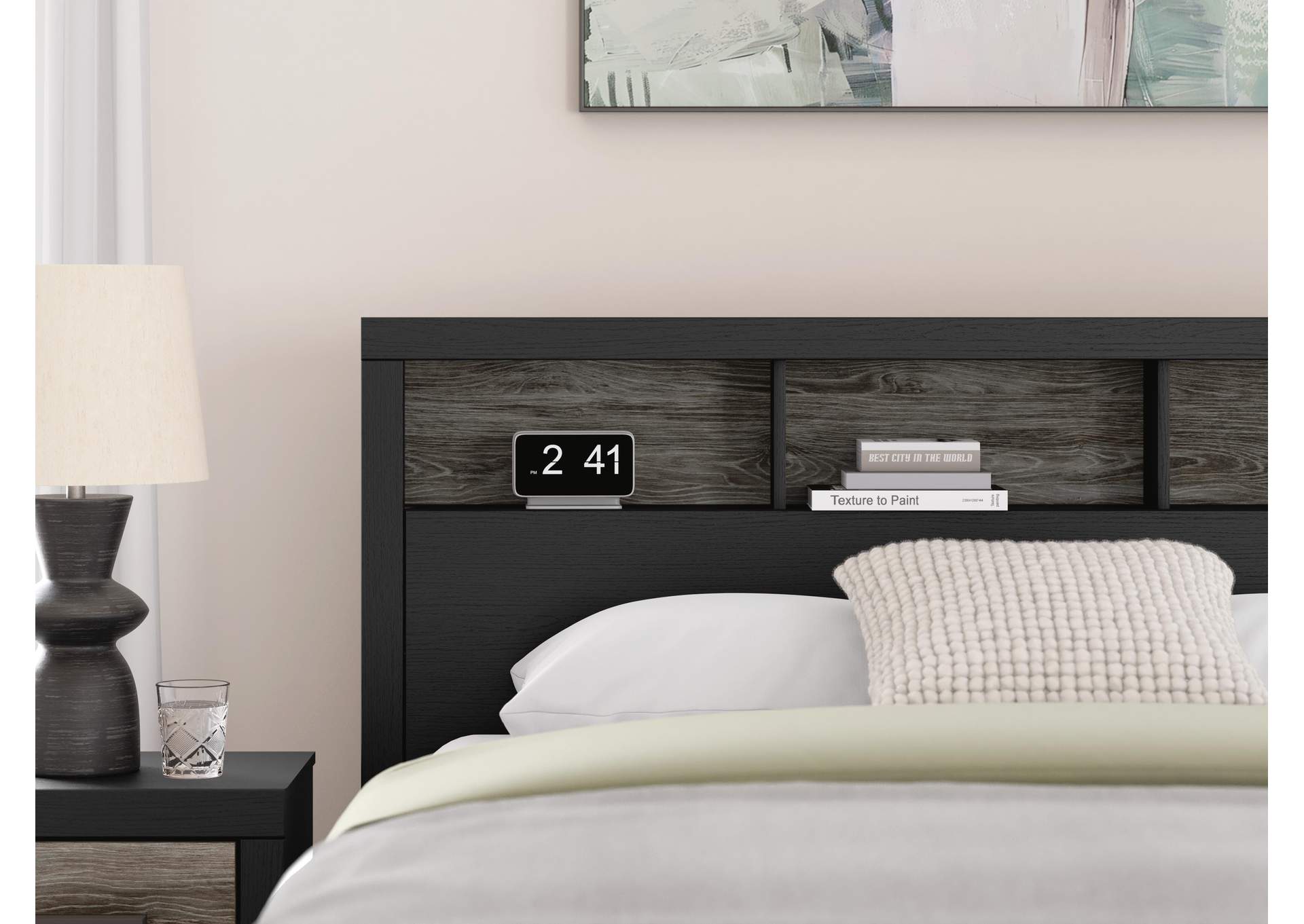 Broachmyn Full Bookcase Bed, Dresser and Mirror image 10