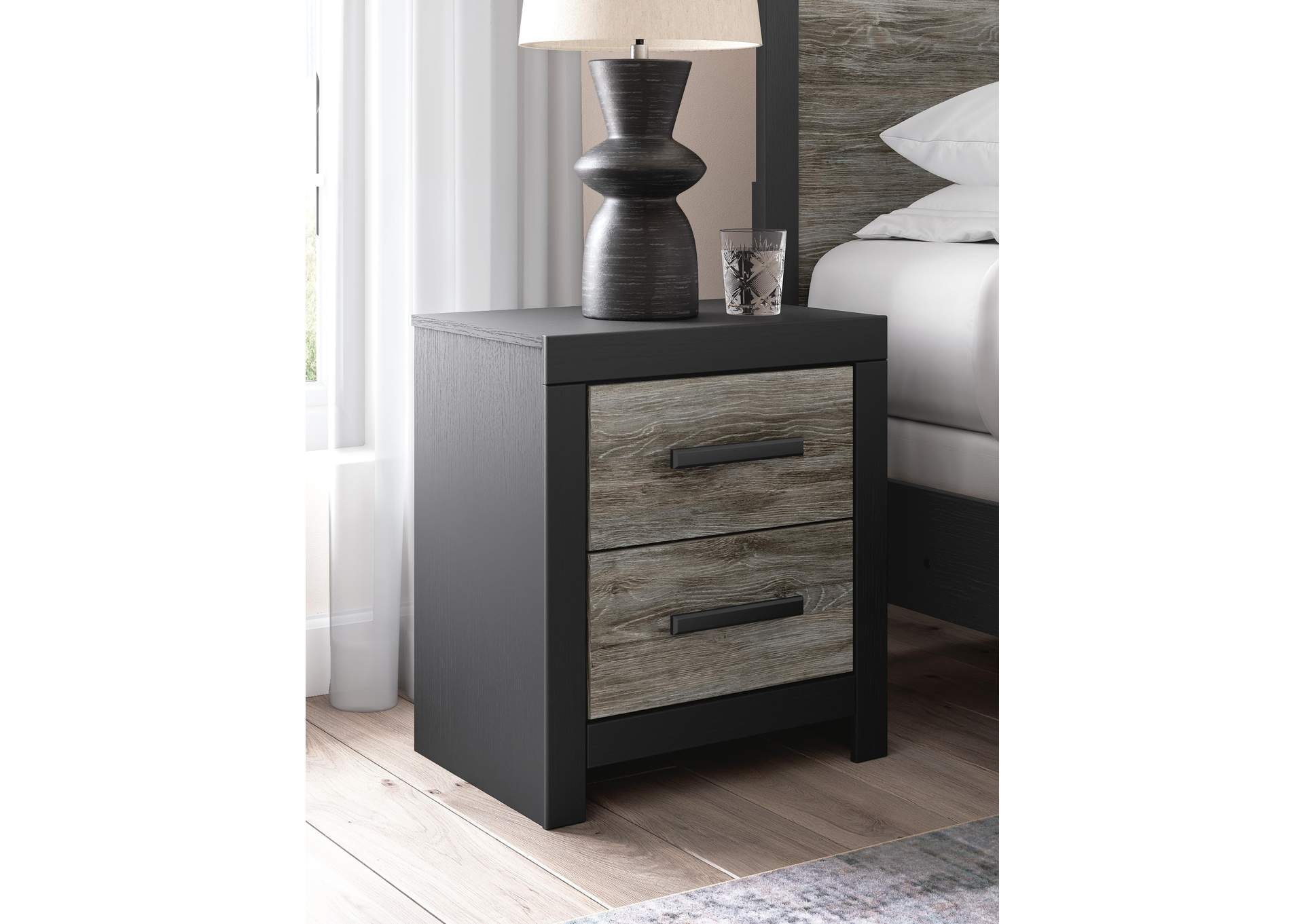 Broachmyn Queen Bookcase Panel Bed, Dresser and Nightstand image 3