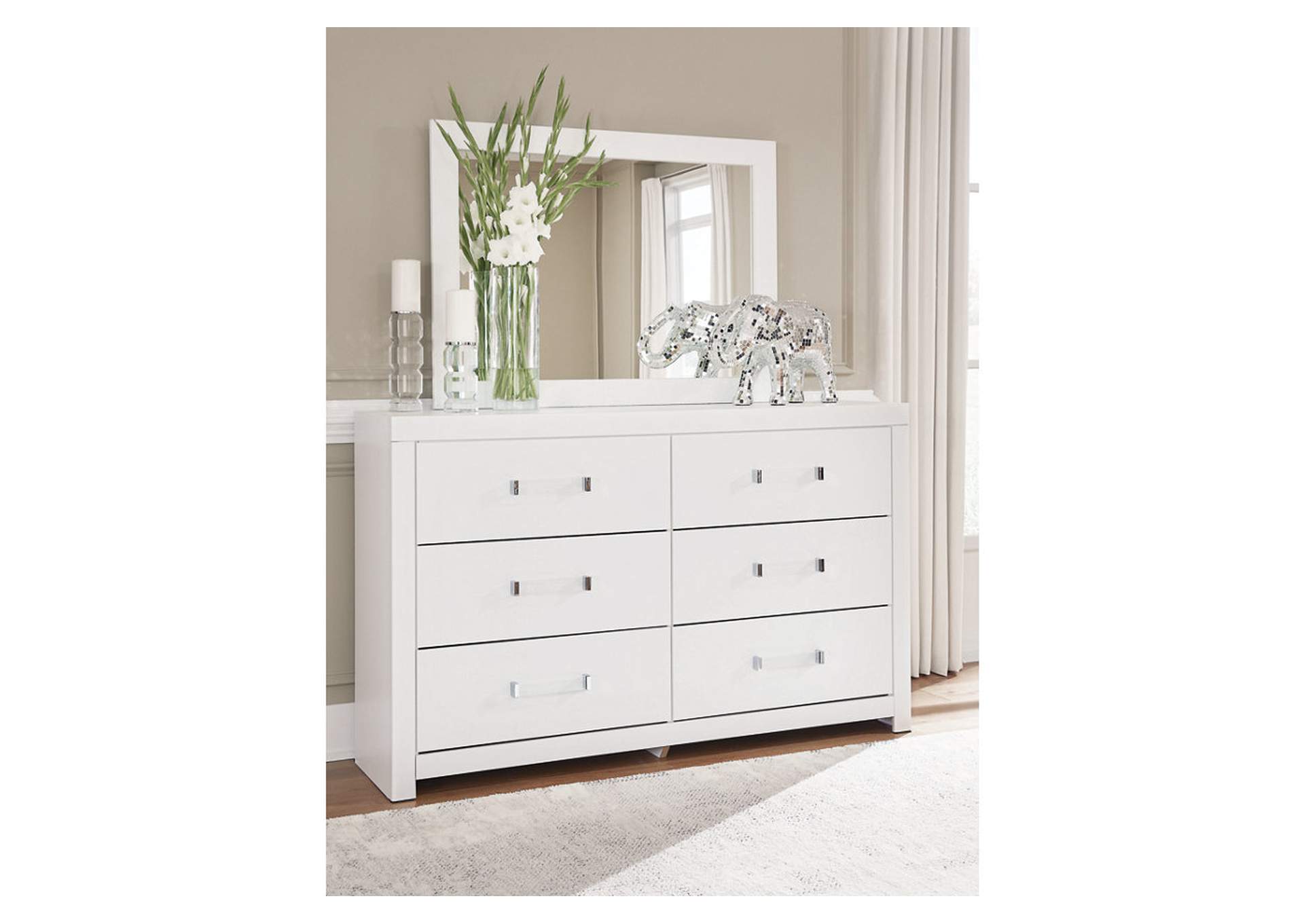 Maeling Dresser and Mirror image 2