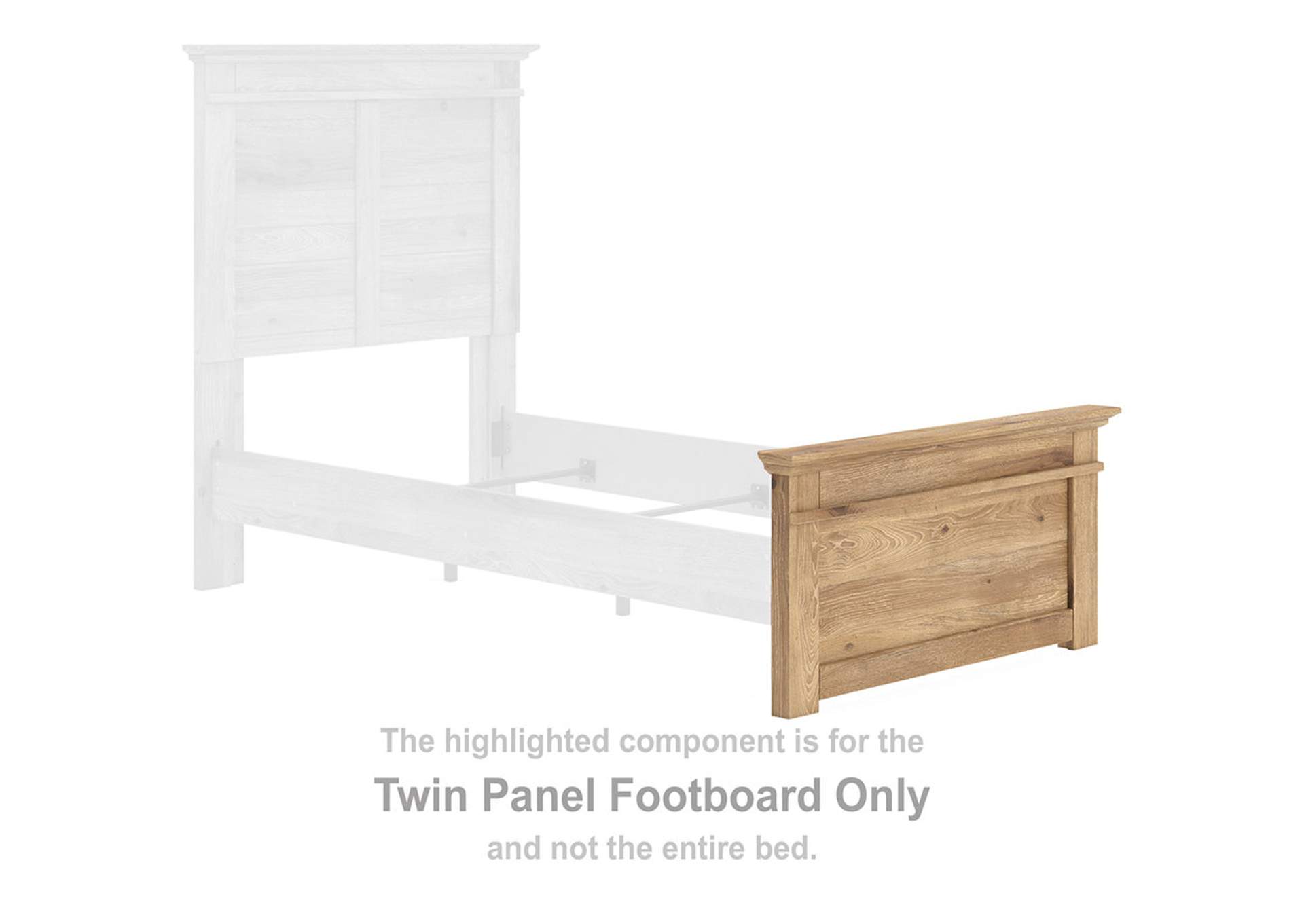 Makidern Twin Panel Bed image 2