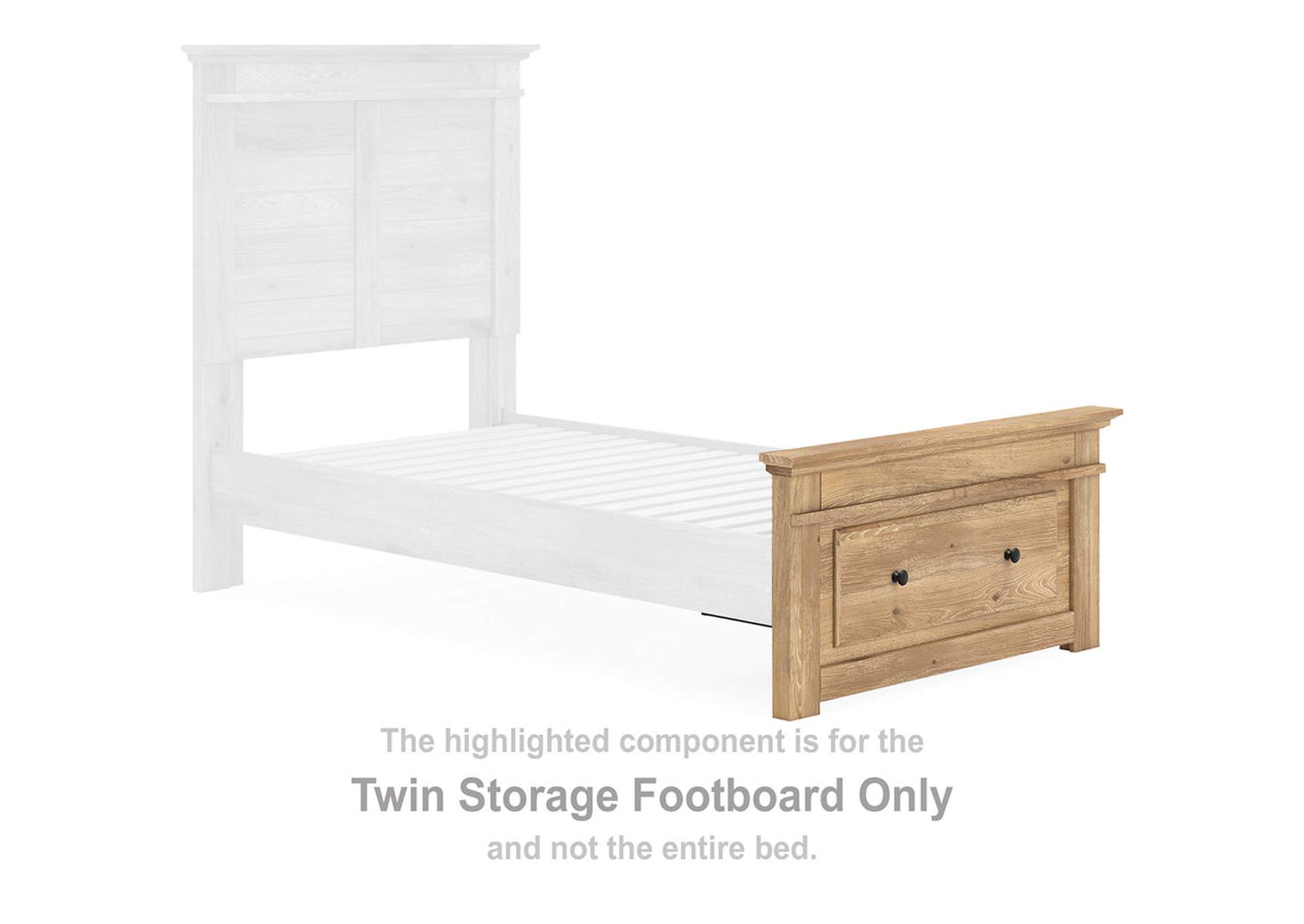 Makidern Twin Panel Storage Bed image 13