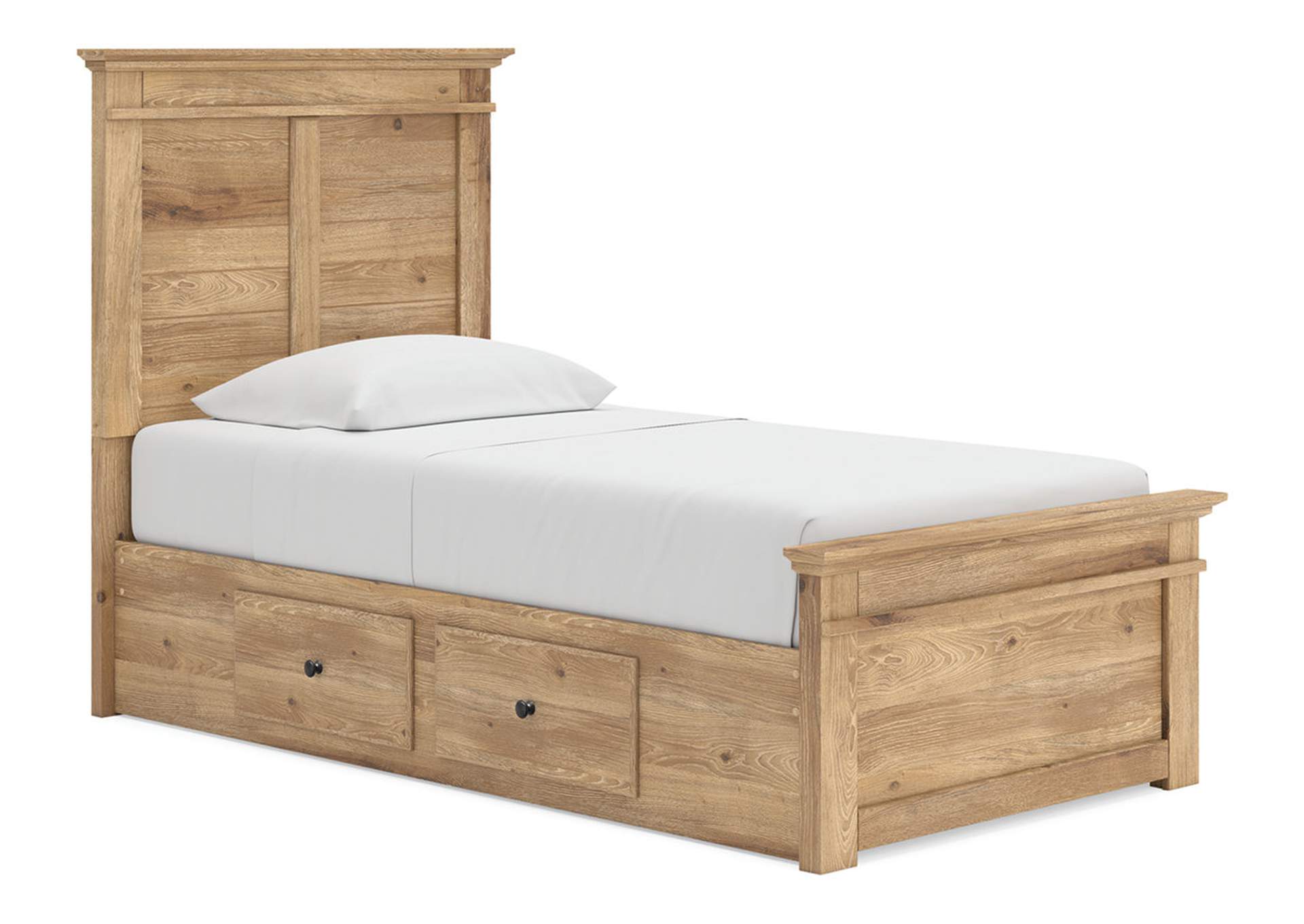 Makidern Twin Panel Storage Bed image 1