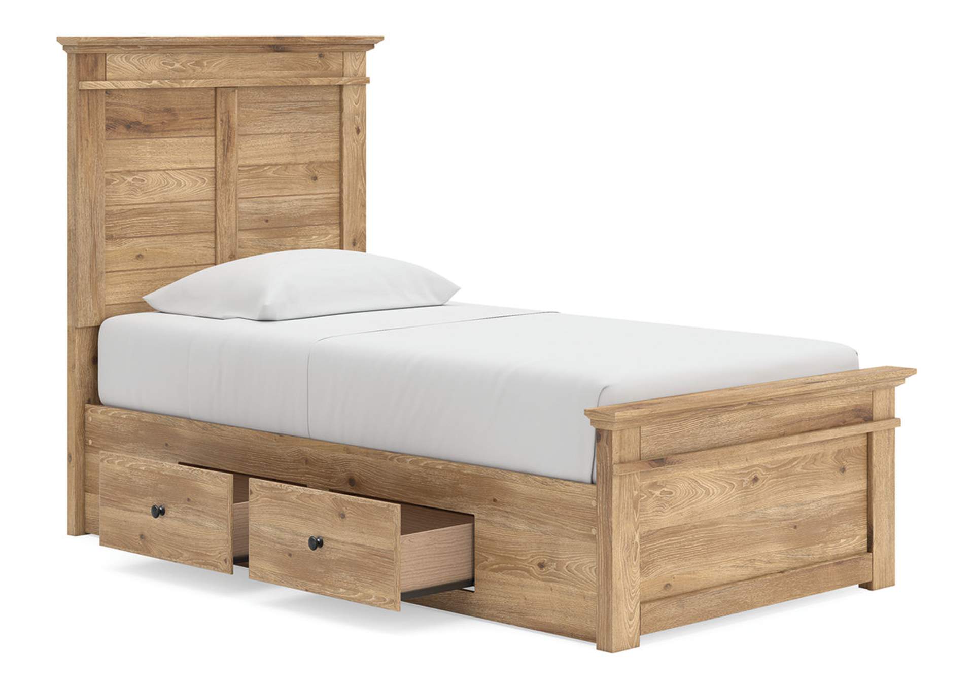 Makidern Twin Panel Storage Bed image 5