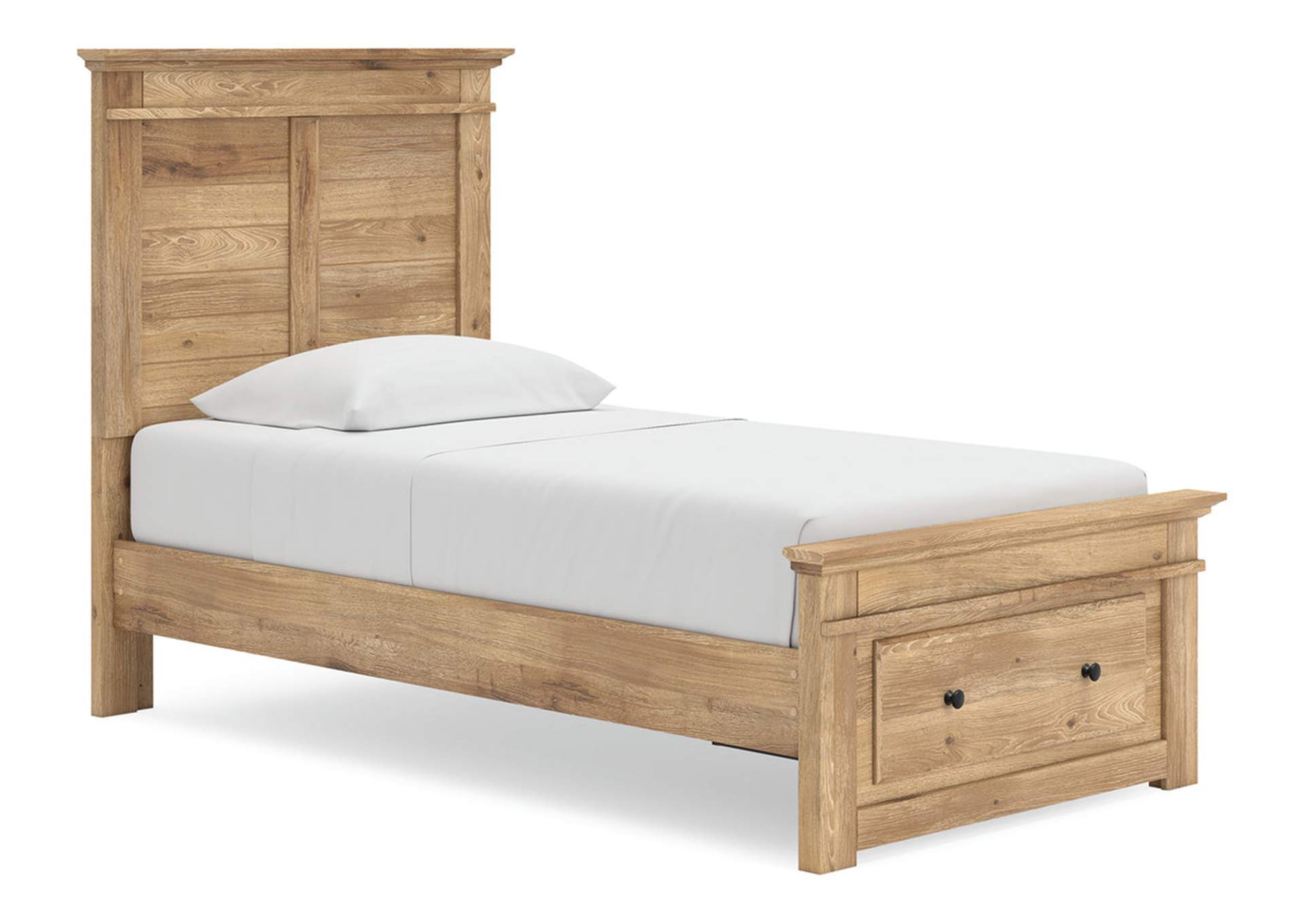 Makidern Twin Panel Storage Bed image 1