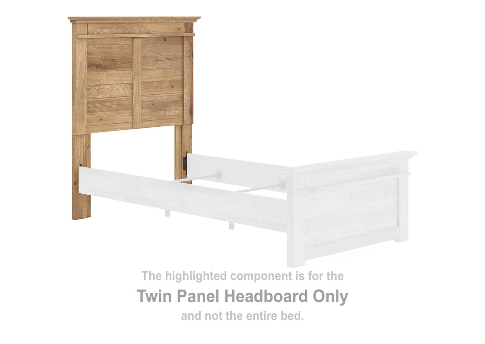 Makidern Twin Panel Bed image 4