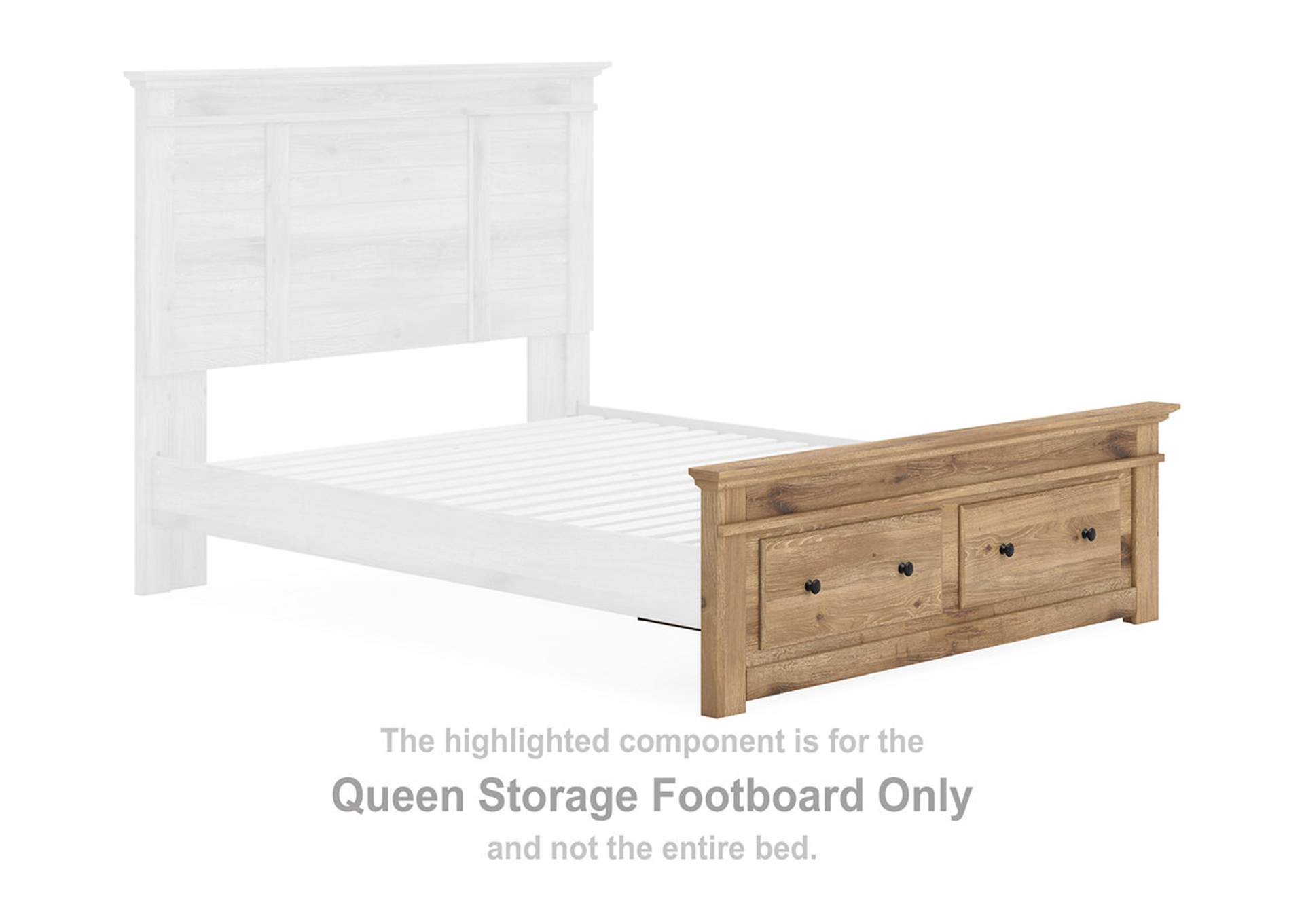 Makidern Queen Panel Storage Bed image 12