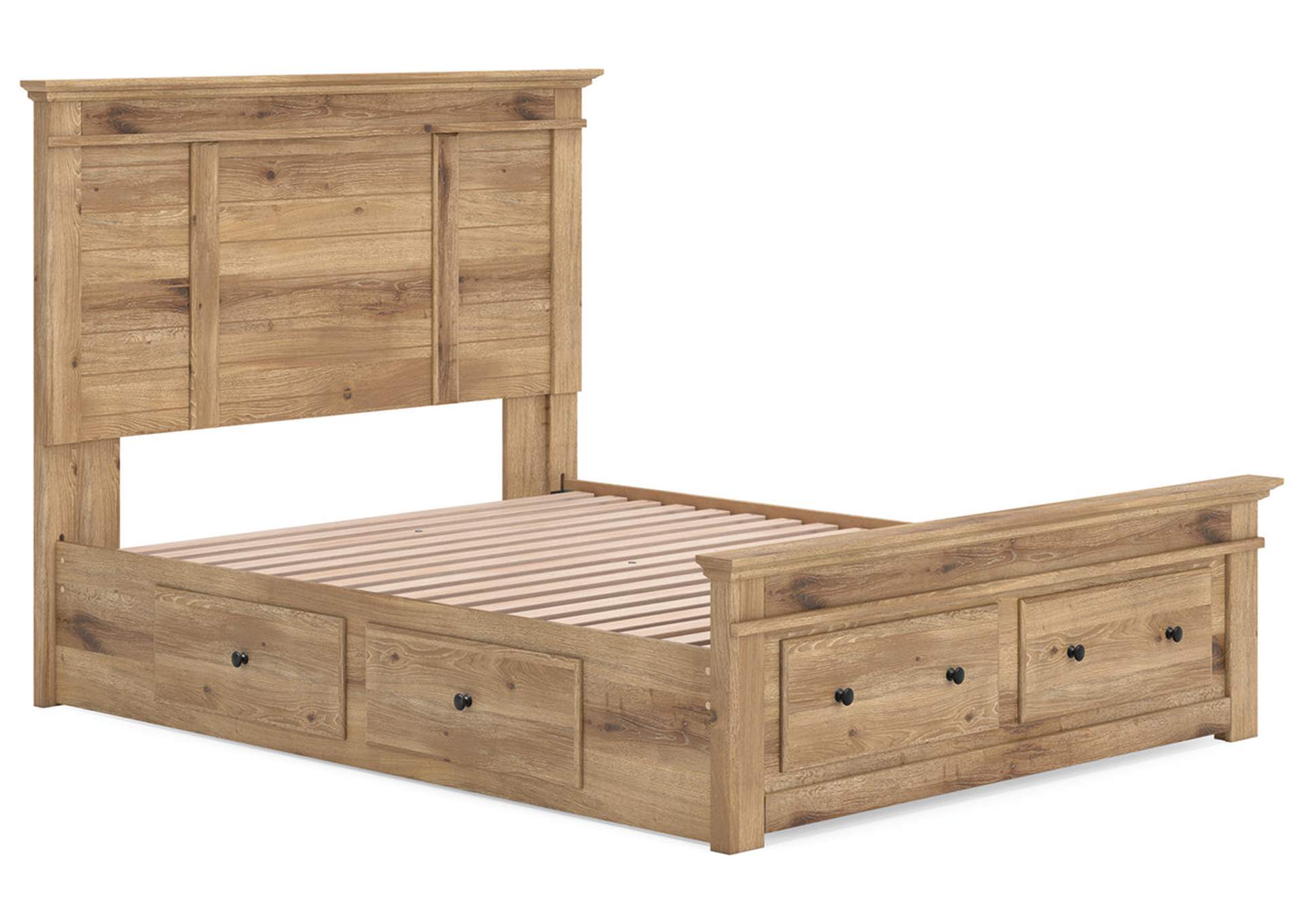 Makidern Queen Panel Storage Bed image 3