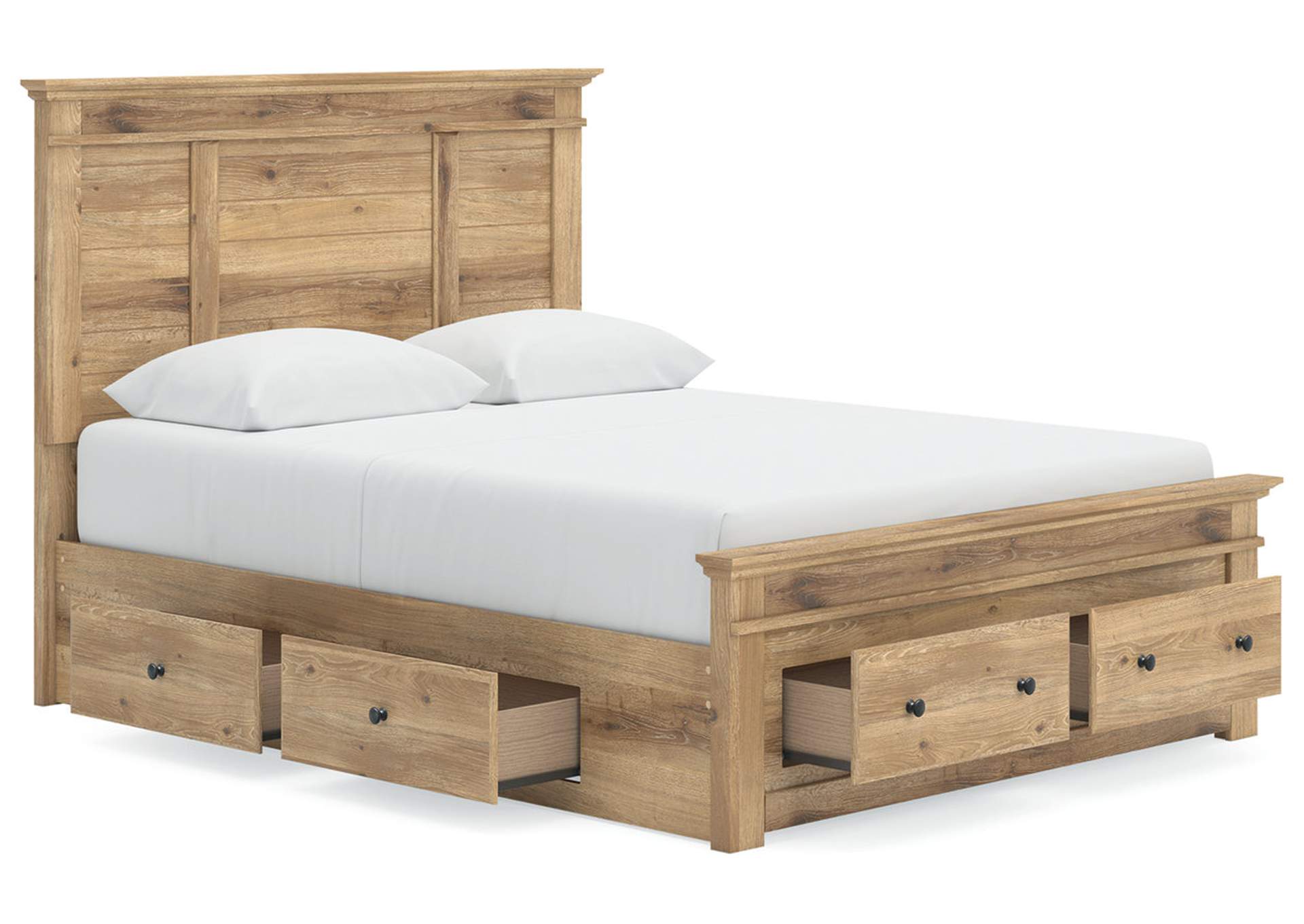 Makidern Queen Panel Storage Bed image 5