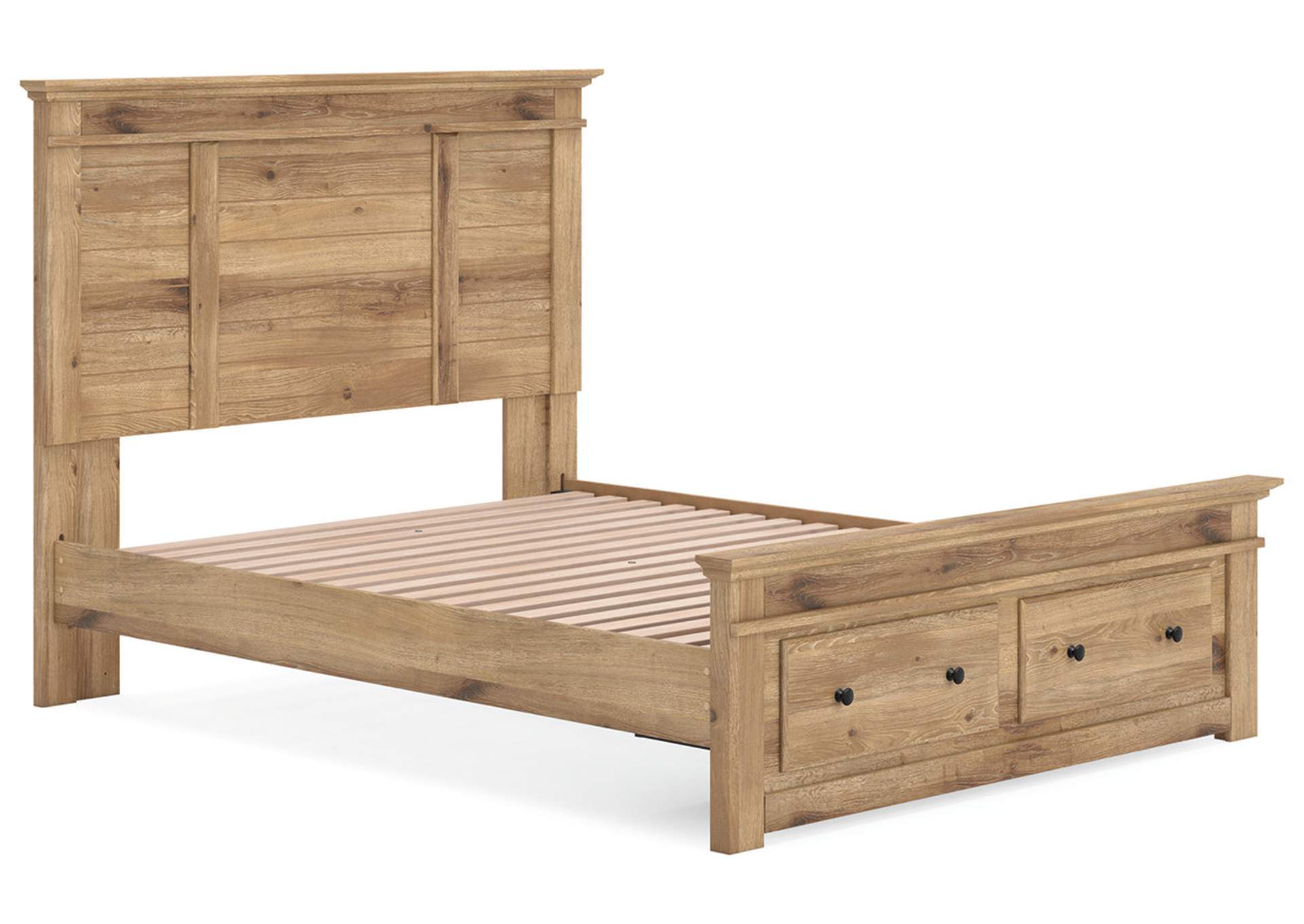 Makidern Queen Panel Storage Bed image 3