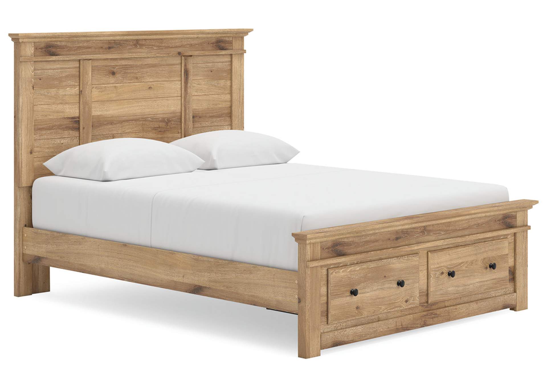 Makidern Queen Panel Storage Bed image 1