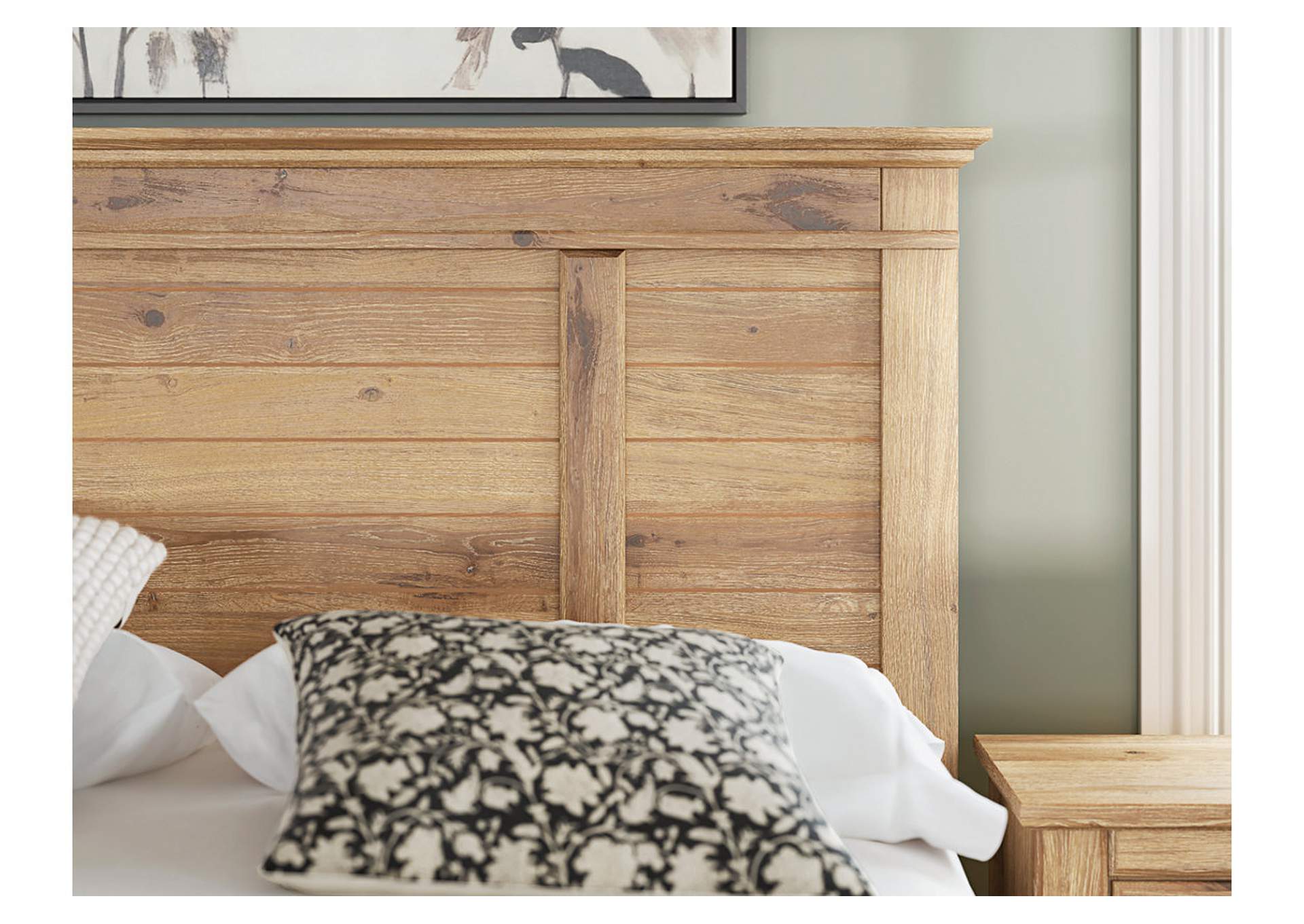 Makidern Queen Panel Storage Bed image 10