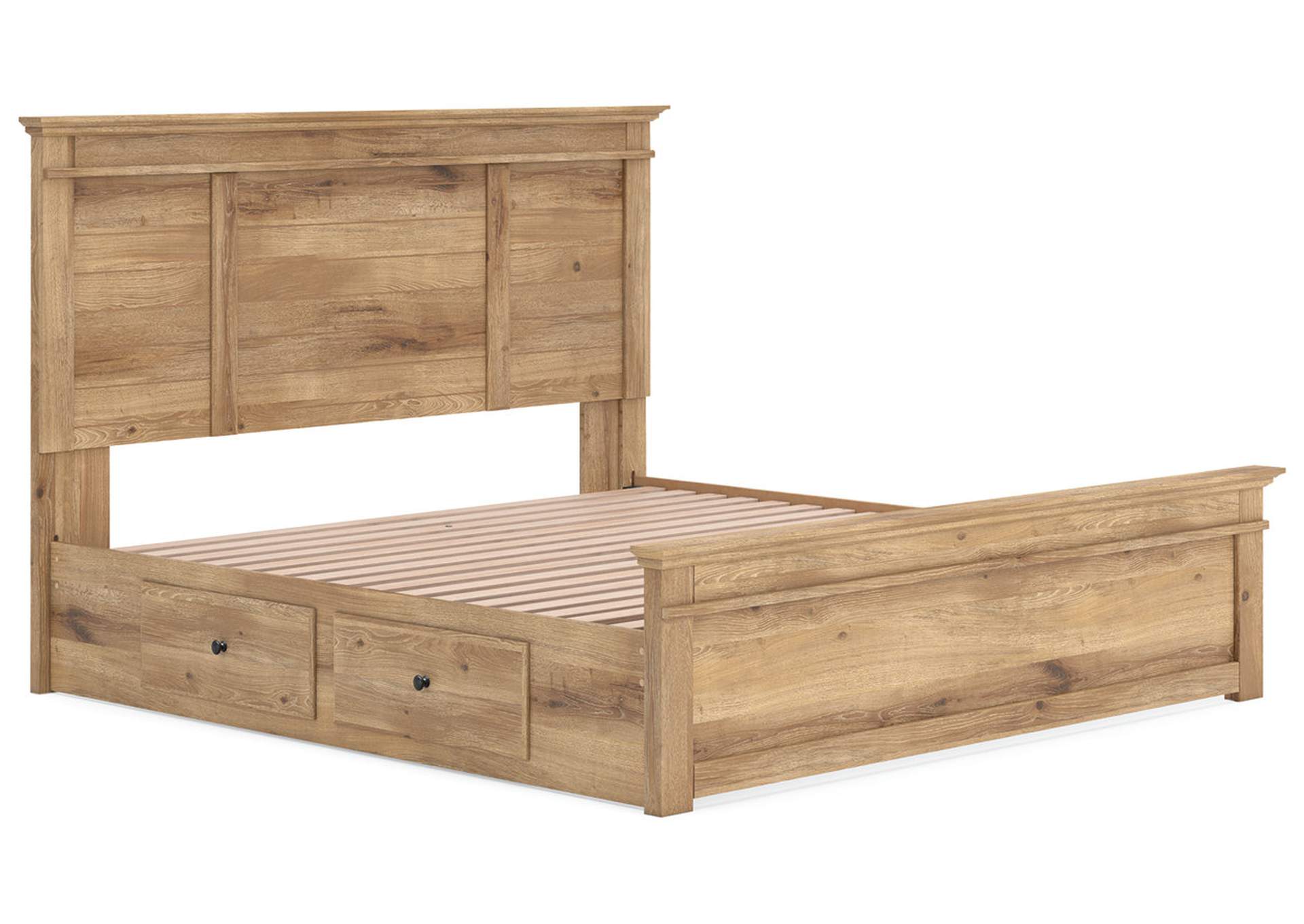 Makidern King Panel Storage Bed image 3