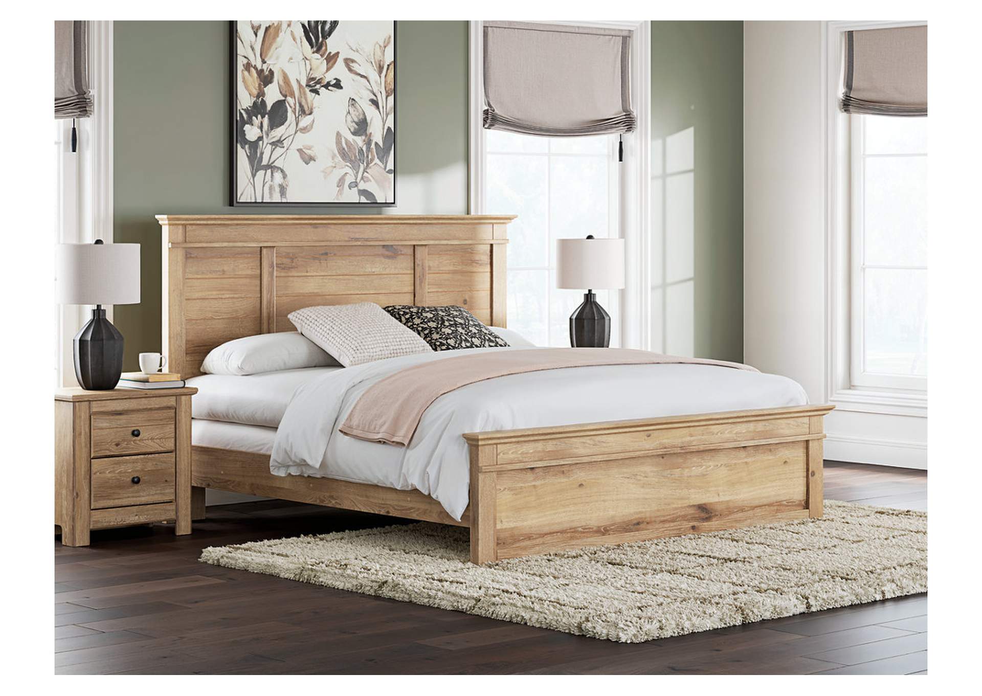 Makidern King Panel Bed image 2