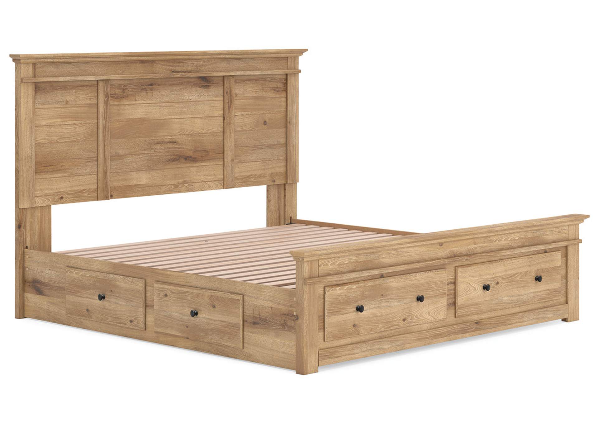 Makidern King Panel Storage Bed image 3