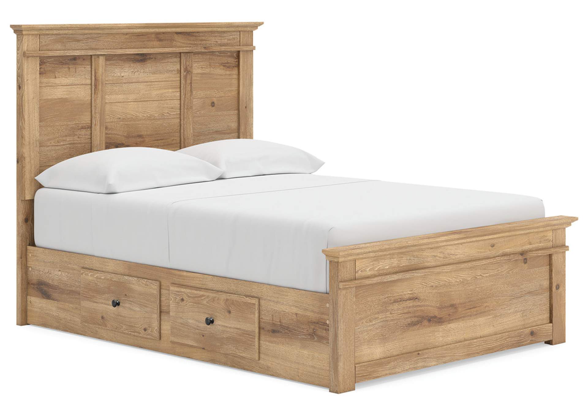 Makidern Full Panel Storage Bed image 1