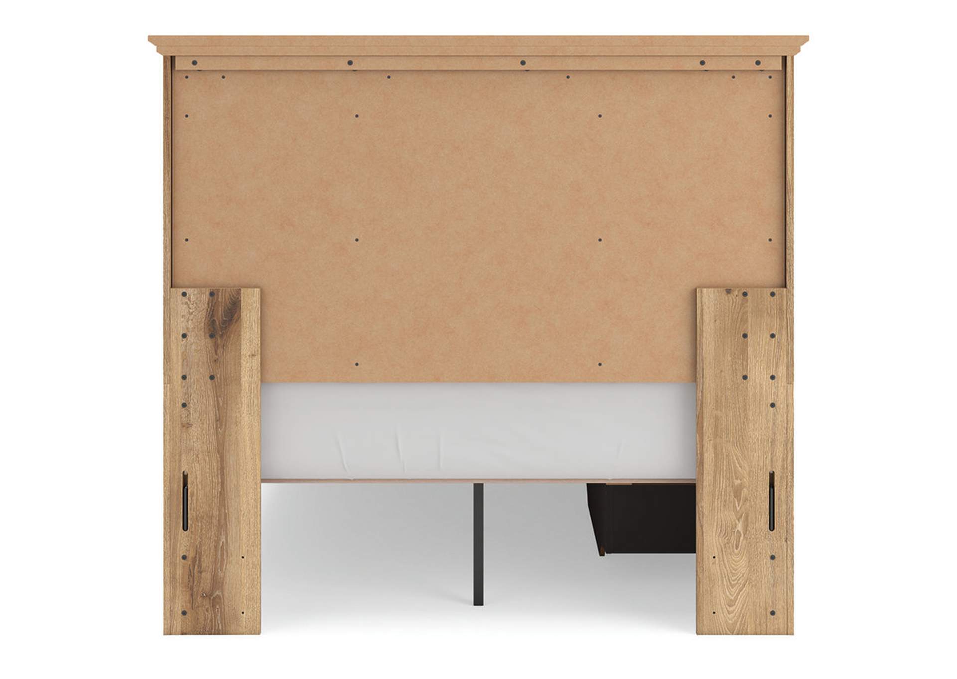Makidern Full Panel Storage Bed image 7