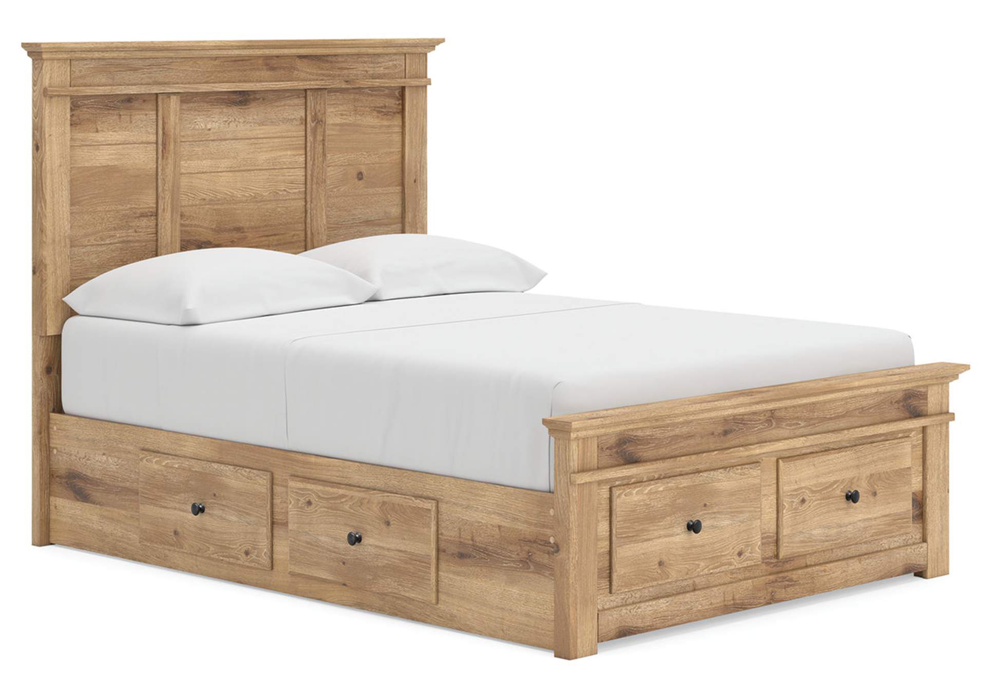 Makidern Full Panel Storage Bed image 1