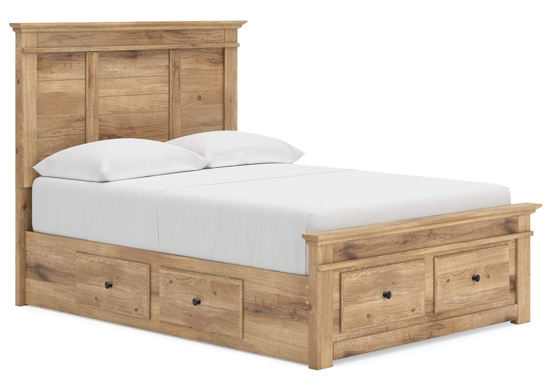 Makidern Full Panel Storage Bed image 1