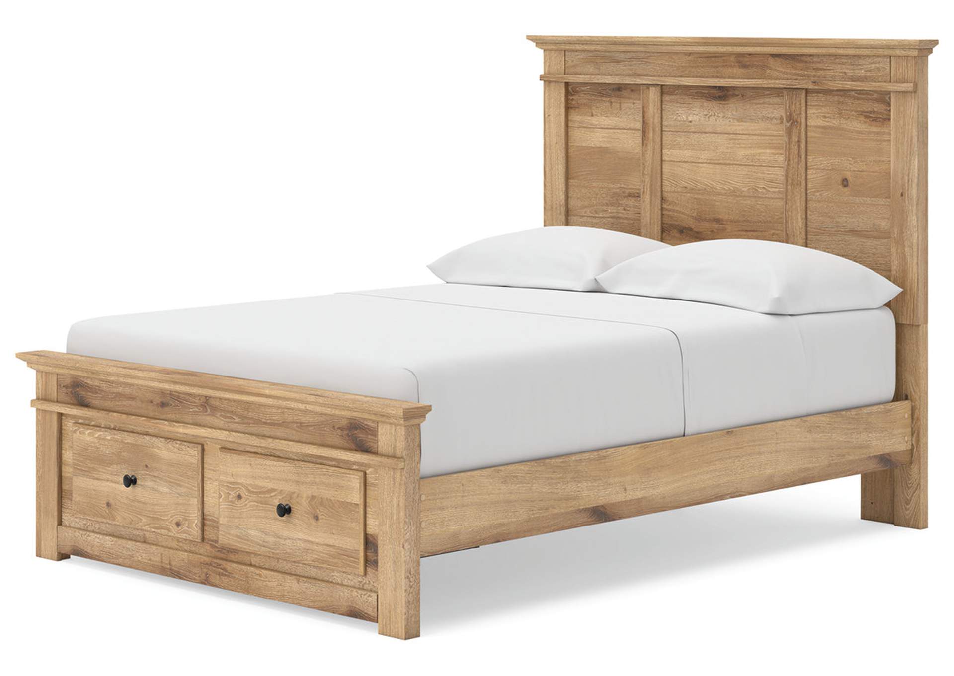 Makidern Full Panel Storage Bed image 4