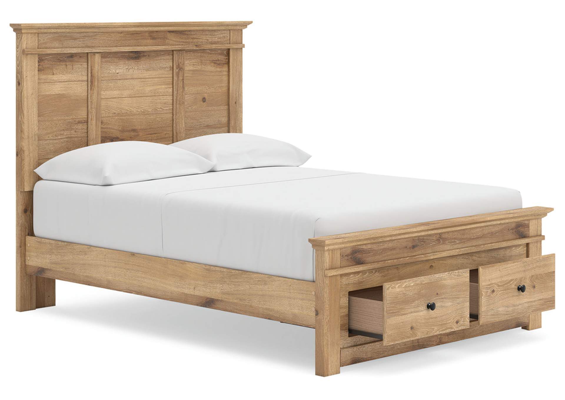 Makidern Full Panel Storage Bed image 5