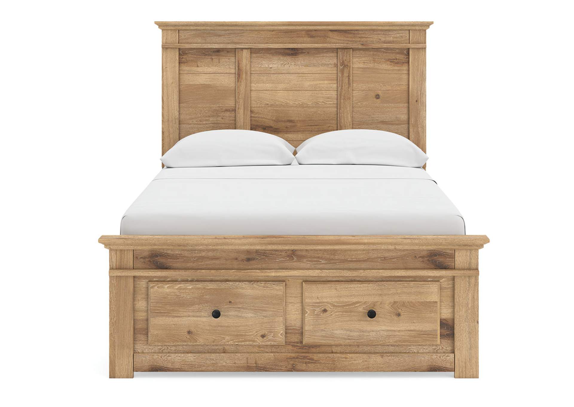 Makidern Full Panel Storage Bed image 6