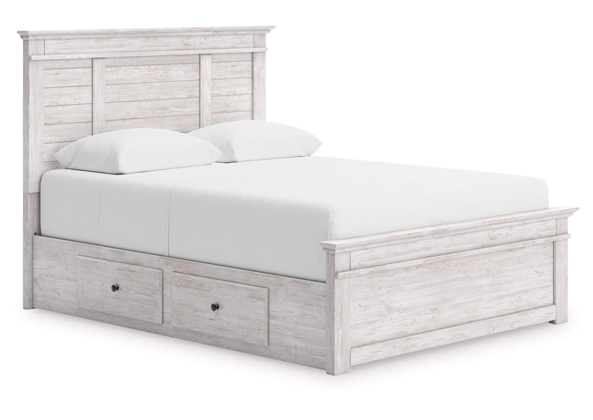 Makidern Queen Panel Storage Bed image 1