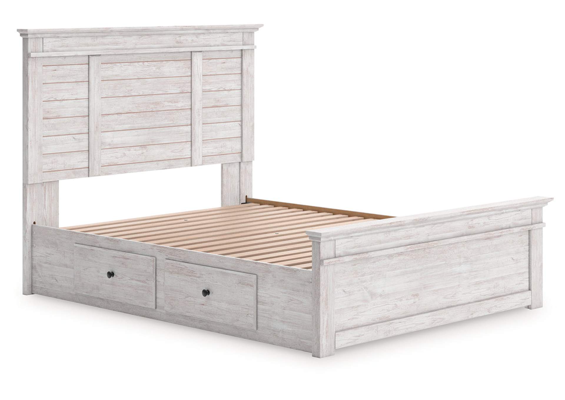 Makidern Queen Panel Storage Bed image 3