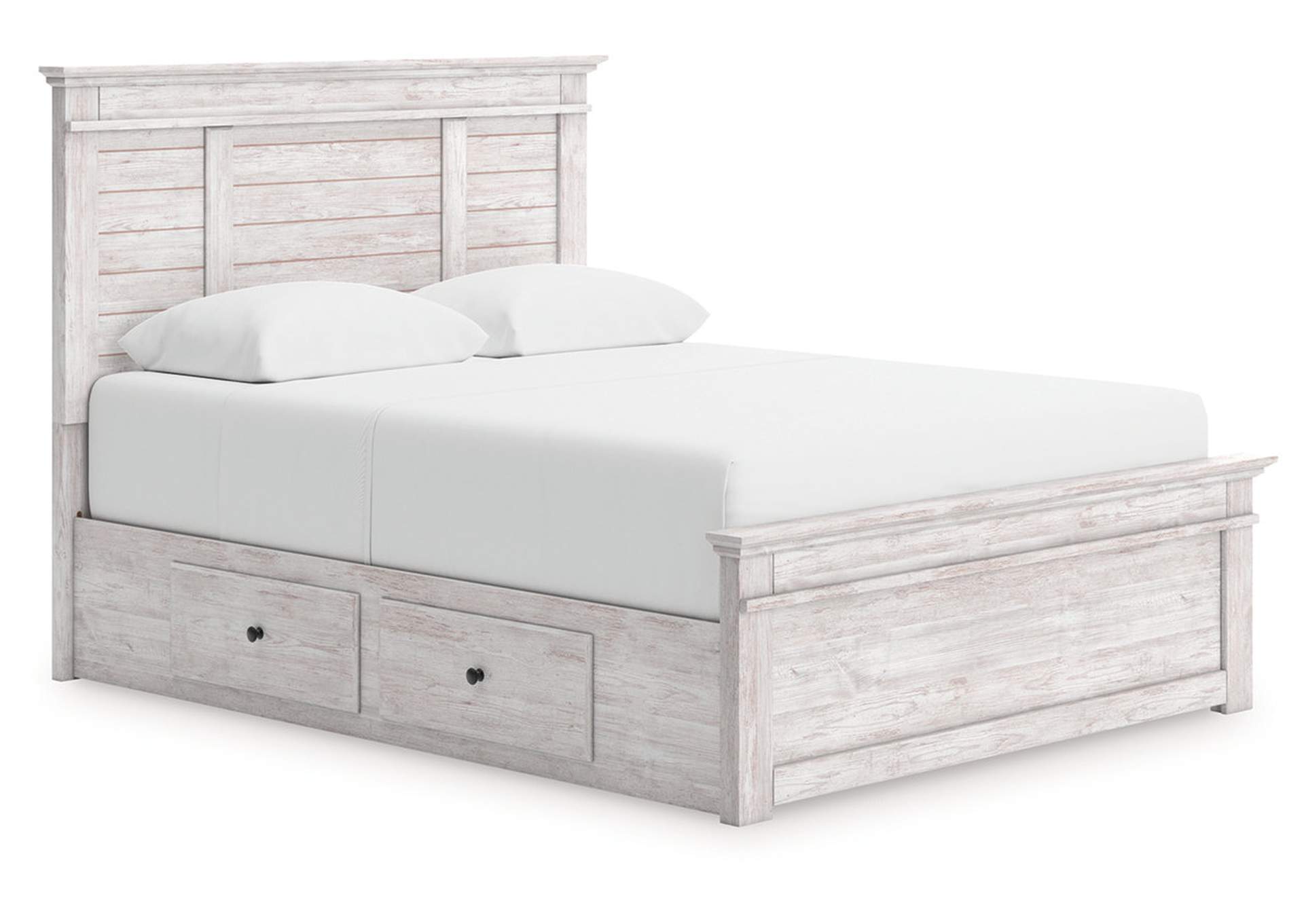 Makidern Queen Panel Storage Bed image 1