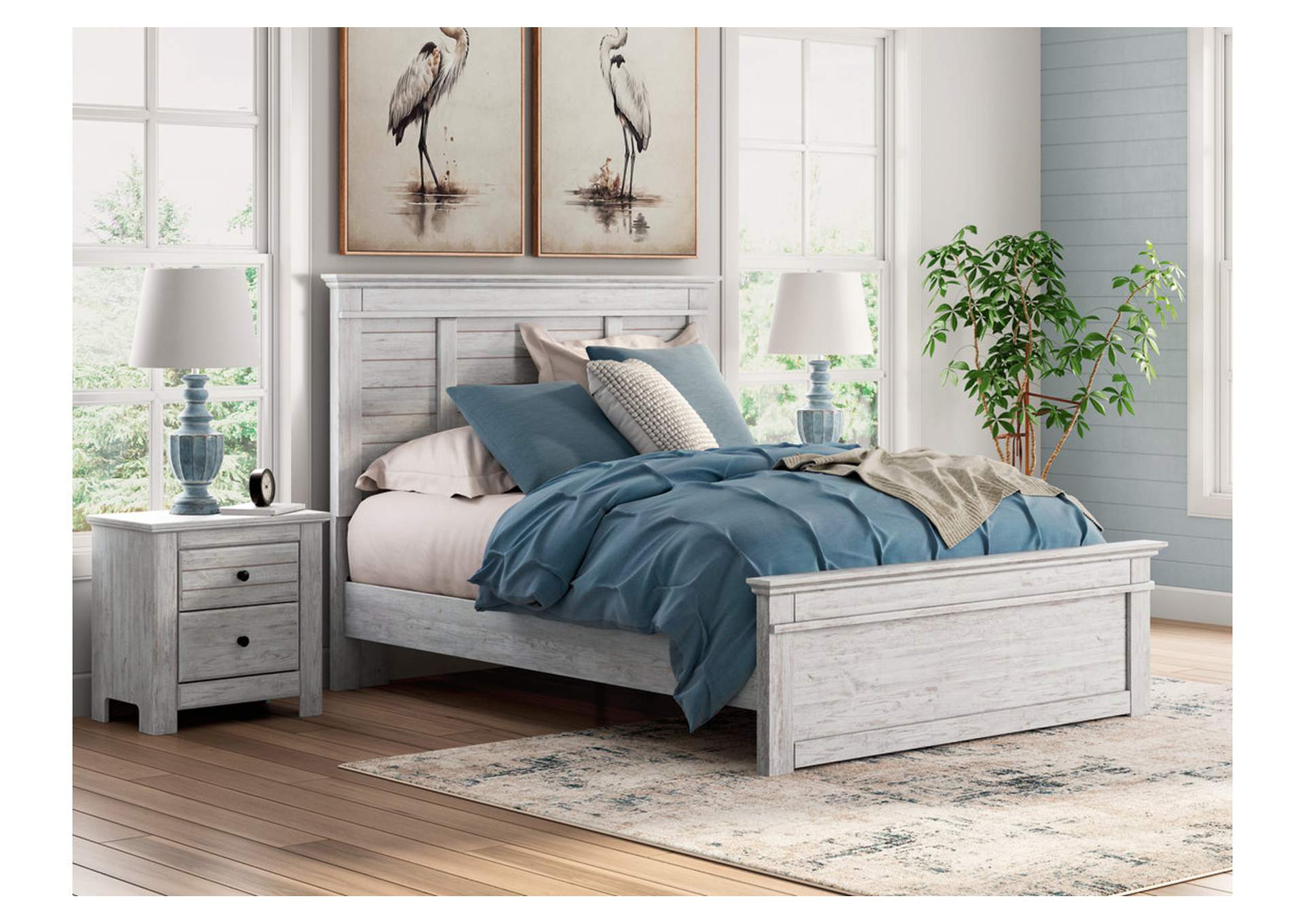 Makidern Queen Panel Bed image 2