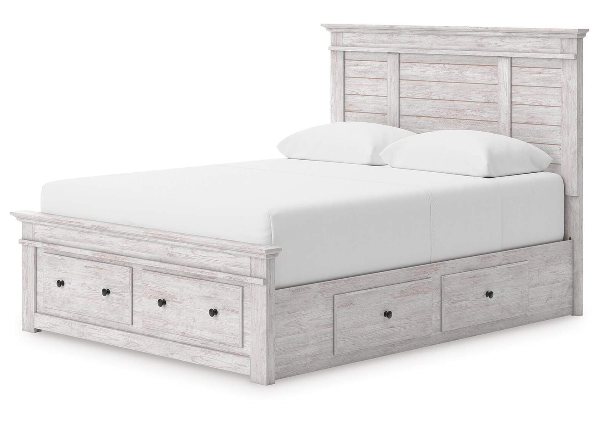 Makidern Queen Panel Storage Bed image 3