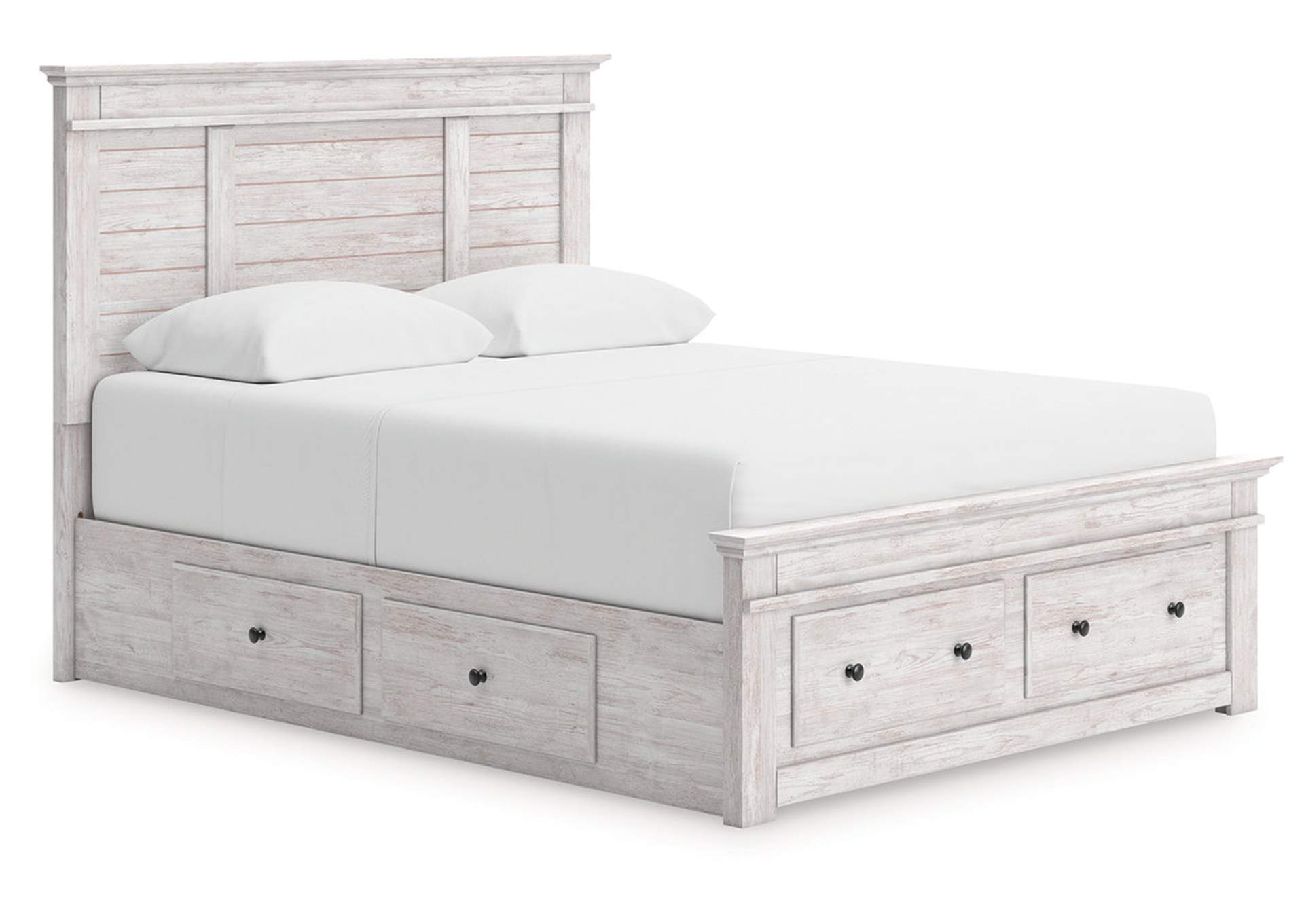 Makidern Queen Panel Storage Bed image 1